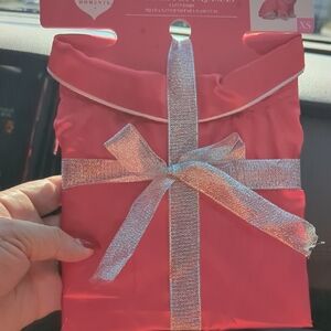 Pet Red Satin Pajama Set